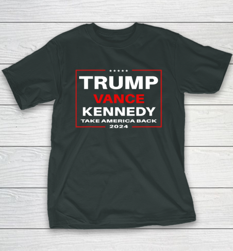 Trump Vance Kennedy Take America Back Again Youth T-Shirt 3