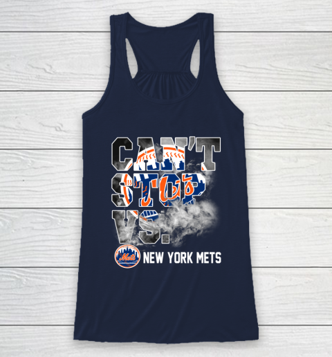 MLB New York Mets Baseball Can't Stop Vs Mets Racerback Tank 8