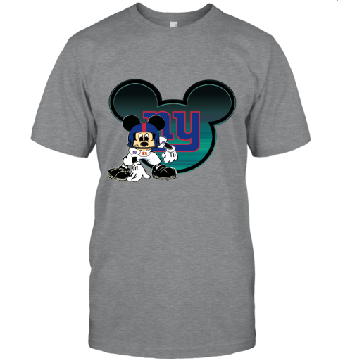 NFL New York Giants Mickey Mouse Disney Football T Shirt EOzEs1I7LYt classic t shirt 2 95 151514 front sport grey