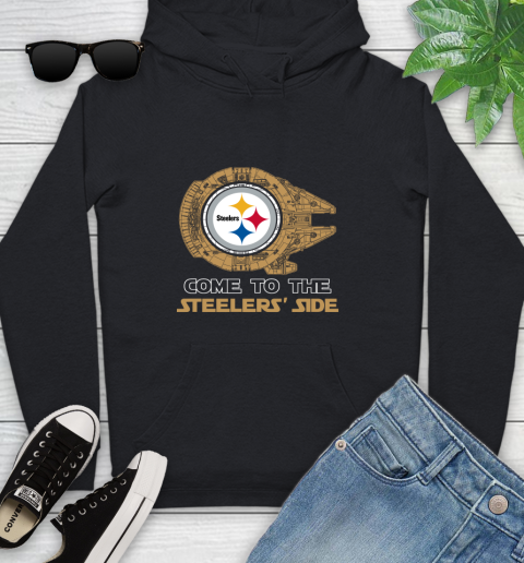 NFL Come To The Pittsburgh Steelers Wars Football Sports Youth Hoodie
