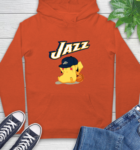 NBA Pikachu Basketball Sports Utah Jazz Hoodie 5