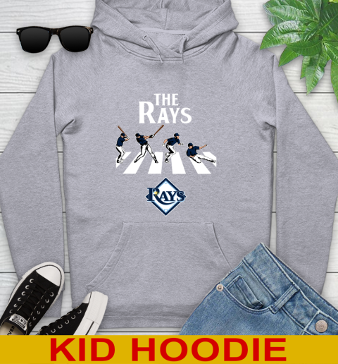 MLB Baseball Tampa Bay Rays The Beatles Rock Band Shirt Youth Hoodie 6