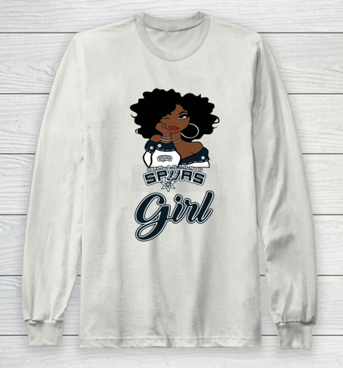 San Antonio Spurs Girl NBA Long Sleeve T-Shirt 12