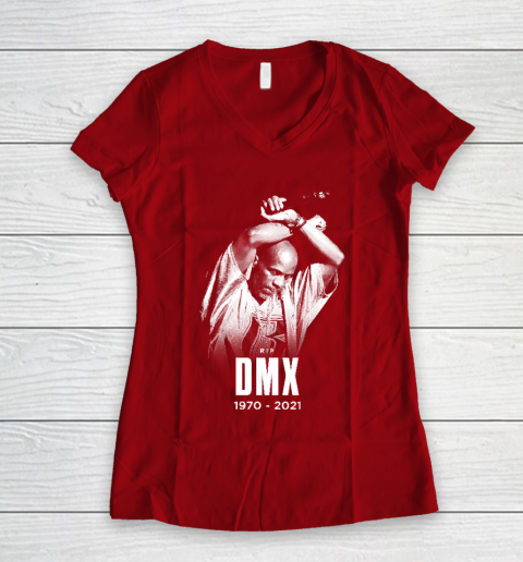 Rip Dmx Women's V-Neck T-Shirt 8