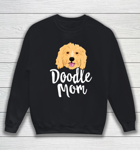 Dog Mom Shirt Doodle Mom T Shirt Women Goldendoodle Dog Puppy Mother Sweatshirt