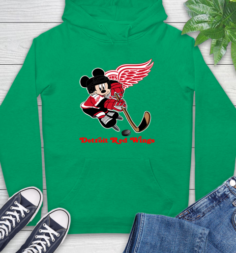 NHL Detroit Red Wings Mickey Mouse Disney Hockey T Shirt Hoodie 20