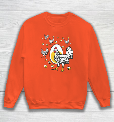 Roseanne Chicken Shirt  Funny Roseanne Rooster and Egg Sweatshirt 2
