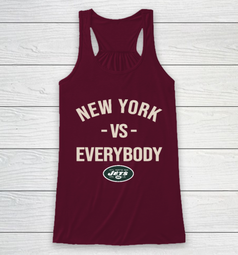 New York Jets Vs Everybody Racerback Tank 2