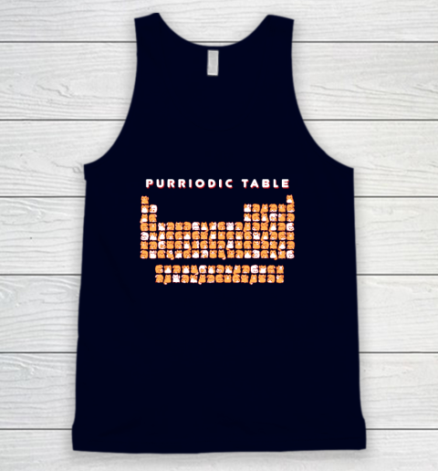 Purriodic Table Cat Funny Tank Top 2