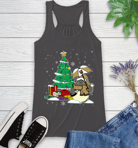 Vegas Golden Knights NHL Hockey Cute Tonari No Totoro Christmas Sports Racerback Tank 11