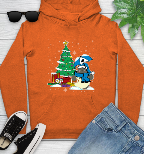 Carolina Panthers NFL Football Cute Tonari No Totoro Christmas Sports Youth Hoodie 4