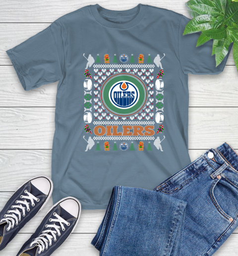 Edmonton Oilers Merry Christmas NHL Hockey Loyal Fan Ugly Shirt 8
