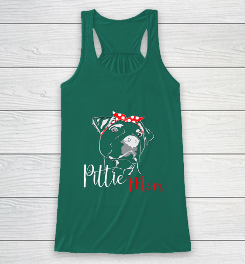 Dog Mom Shirt Pittie Mom T Shirt American Pitbull Shirt Dog Lover Racerback Tank 5