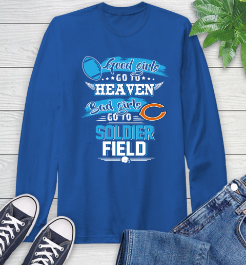 Chicago Bears NFL Bad Girls Go To Soldier Field Shirt Long Sleeve T-Shirt 10