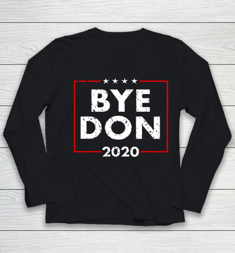 ByeDon 2020 Joe Biden 2020 American Election Youth Long Sleeve