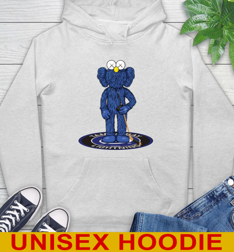 NHL Hockey Tampa Bay Lightning Kaws Bff Blue Figure Shirt Hoodie