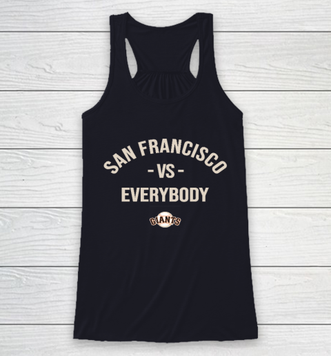San Francisco Giants Vs Everybody Racerback Tank 7