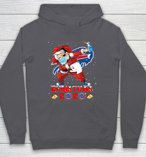 Buffalo Bills Funny Santa Claus Dabbing Christmas 2020 NFL Hoodie 4