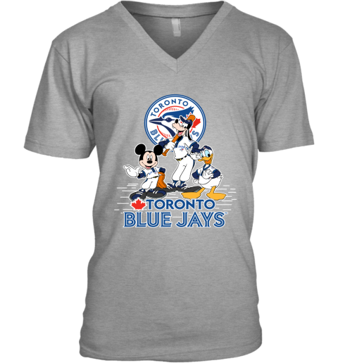 MLB Toronto Blue Jays Mickey Mouse Donald Duck Goofy Baseball T Shirt
