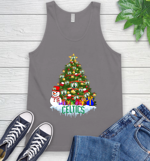 Boston Celtics Merry Christmas NBA Basketball Sports Tank Top 7