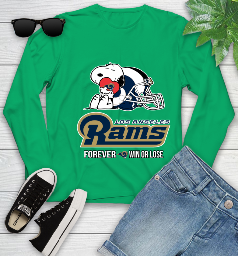 NFL The Peanuts Movie Snoopy Forever Win Or Lose Football Los Angeles Rams 130