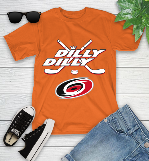 NHL Carolina Hurricanes Dilly Dilly Hockey Sports Youth T-Shirt 7