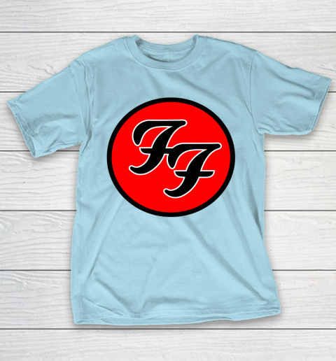 Foo Fighters Malibu Blue Girls Juniors T Shirt New Official 
