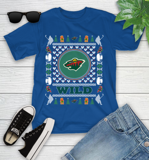 Minnesota Wild Merry Christmas NHL Hockey Loyal Fan Ugly Shirt 111