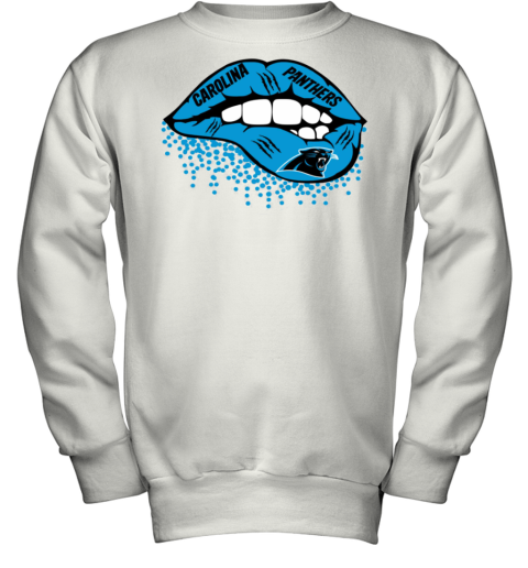 Carolina Panthers Lips Inspired Youth Sweatshirt