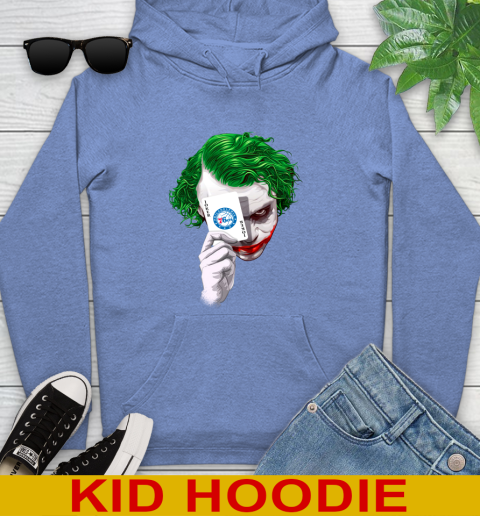 Philadelphia 76ers NBA Basketball Joker Card Shirt Youth Hoodie 12