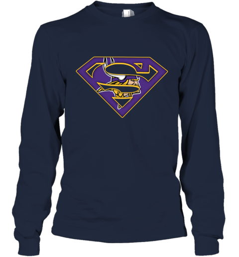 NFL Team Apparel Minnesota Vikings Long Sleev T-Shirt Men's XLT