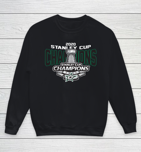 2020 Stanley Cup Champions NHL Dallas Stars Youth Sweatshirt