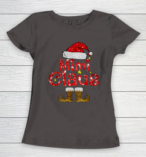 Funny Santa Mimi Claus Merry Christmas Women's T-Shirt 7