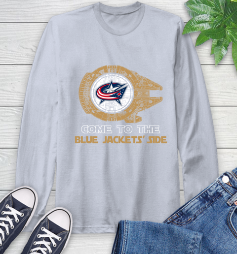 NHL Come To The Columbus Blue Jackets Wars Hockey Sports Long Sleeve T-Shirt 6