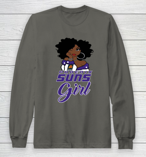 Phoenix Suns Girl NBA Long Sleeve T-Shirt 8