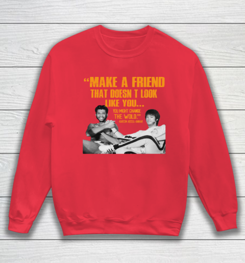 Kareem Abdul Jabbar Shirt Make A Friend That Doesn't Look Like You Sweatshirt 7