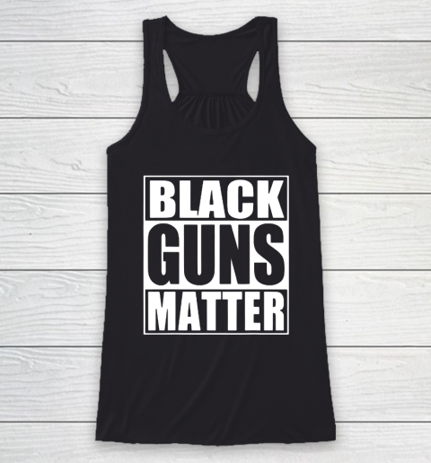 Black Guns Matter Racerback Tank