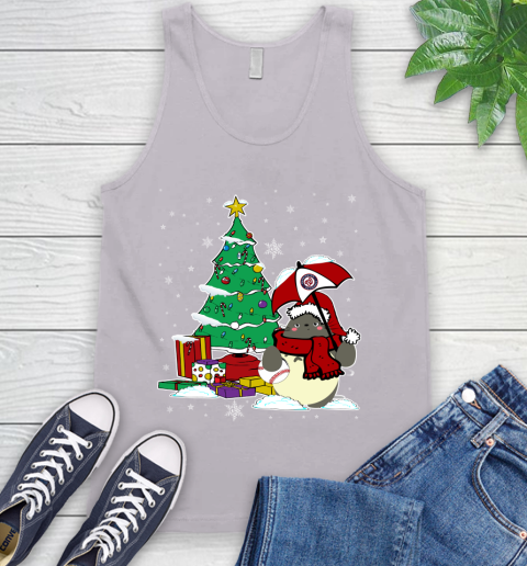 Washington Nationals MLB Baseball Cute Tonari No Totoro Christmas Sports Tank Top 3