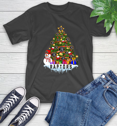 Toronto Raptors Merry Christmas NBA Basketball Sports T-Shirt 2