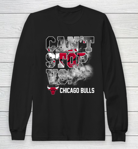 NBA Chicago Bulls Basketball Can't Stop Vs Long Sleeve T-Shirt