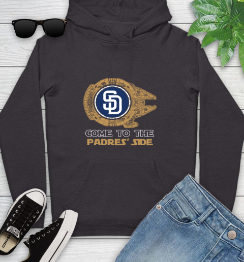 MLB Come To The San Diego Padres Side Star Wars Baseball Sports Youth Hoodie 9 MLB Come To The San Diego Padres Side Star Wars Baseball Sports Youth Hoodie - Image 9