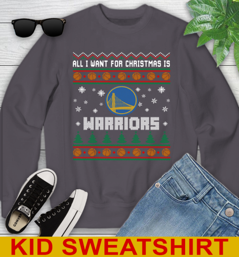 NBA Basketball All I Want For Christmas Is Golden State Warriors 113