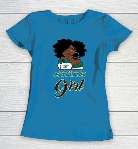 Dallas Stars Girl NHL Women's T-Shirt 8