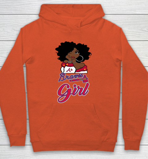 Atlanta Braves Girl MLB Hoodie 5