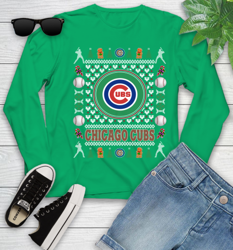 Chicago Cubs Merry Christmas MLB Baseball Loyal Fan Ugly Shirt 130