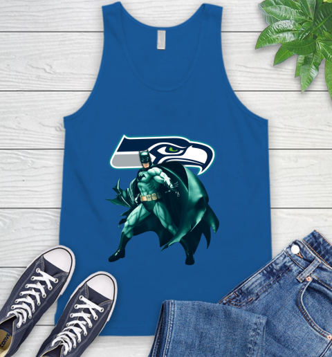 NFL Batman Football Sports Seattle Seahawks Tank Top 5