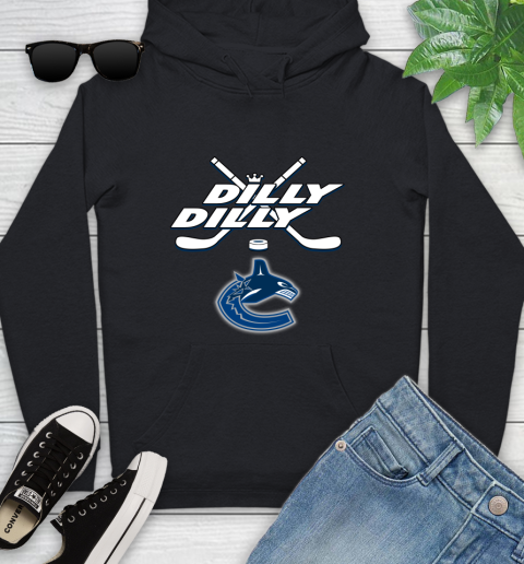 NHL Vancouver Canucks Dilly Dilly Hockey Sports Youth Hoodie 2