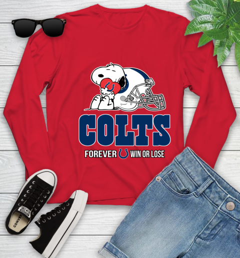 NFL The Peanuts Movie Snoopy Forever Win Or Lose Football Indianapolis Colts 135