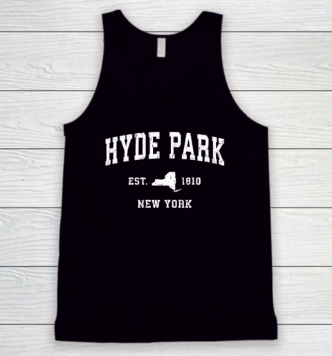 Hyde Park New York NY Vintage Athletic Tank Top