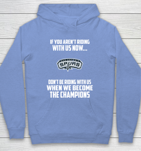 NBA San Antonio Spurs Basketball We Become The Champions Hoodie 8